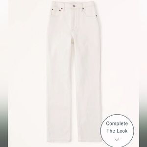 Abercrombie & Fitch Ultra High Rise 90’s Straight Jean Size 25 R
